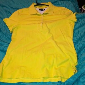Bright yellow/green Tommy Polo
